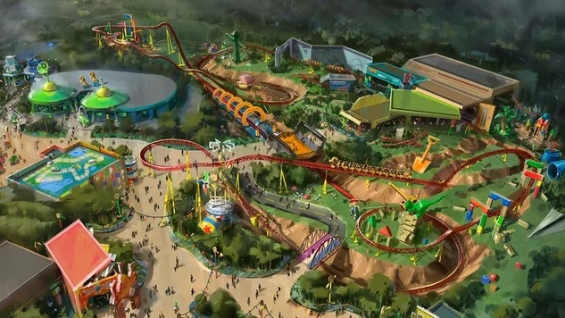 toy story land disney world map